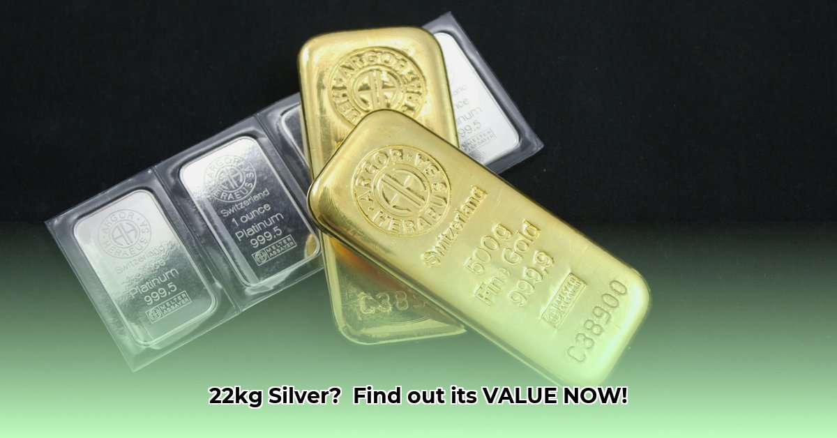 hoeveel-is-22-kg-zilver-waard